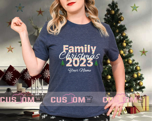 Christmas Family 2023 T-Shirt