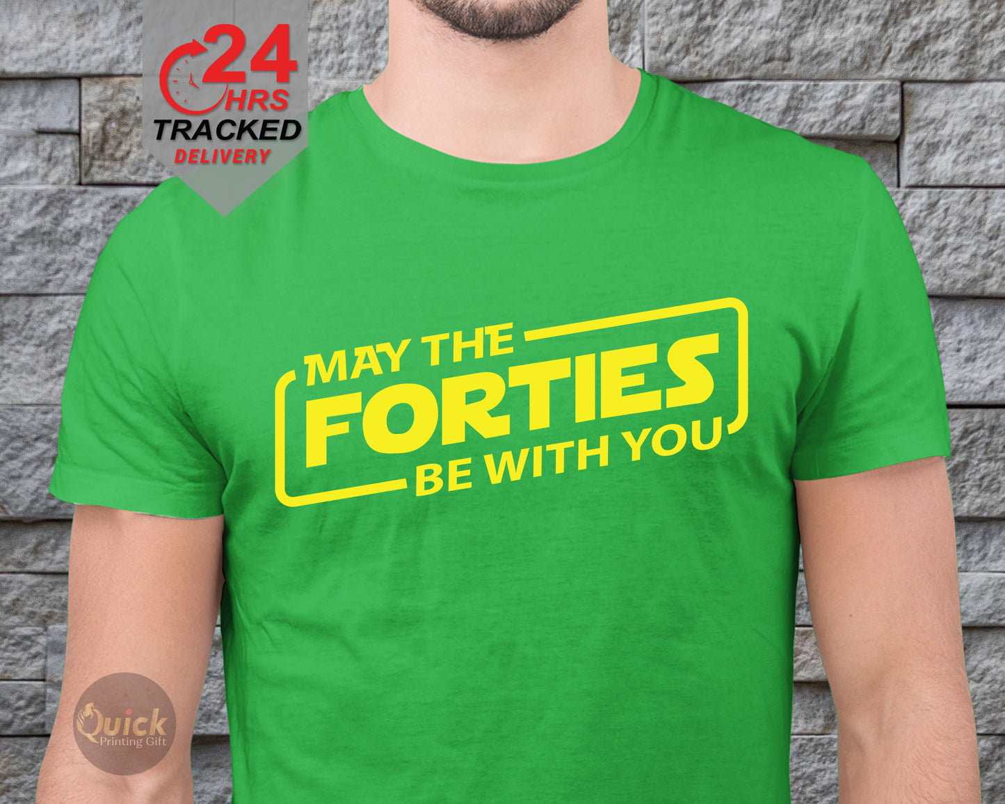 May The Forties Be With You Tshirt