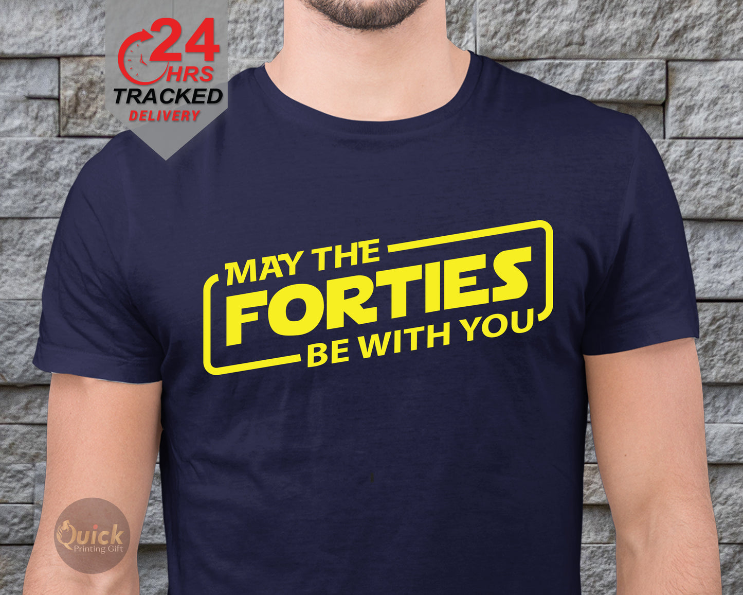 May The Forties Be With You Tshirt