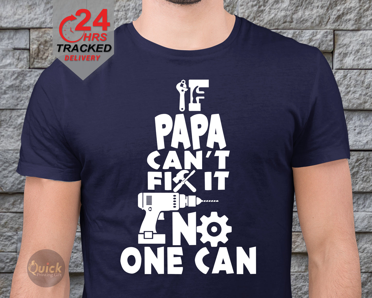 If Papa Can't Fix-It No One Can Tshirt