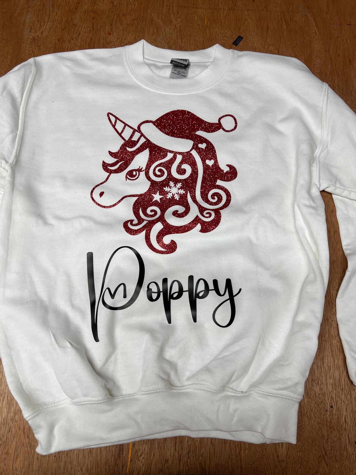 Personalised Christmas Unicorn Kids Jumper, Funny Christmas Jumper Boys Girls, Christmas Jumper for School, Christmas Gifts for Kids