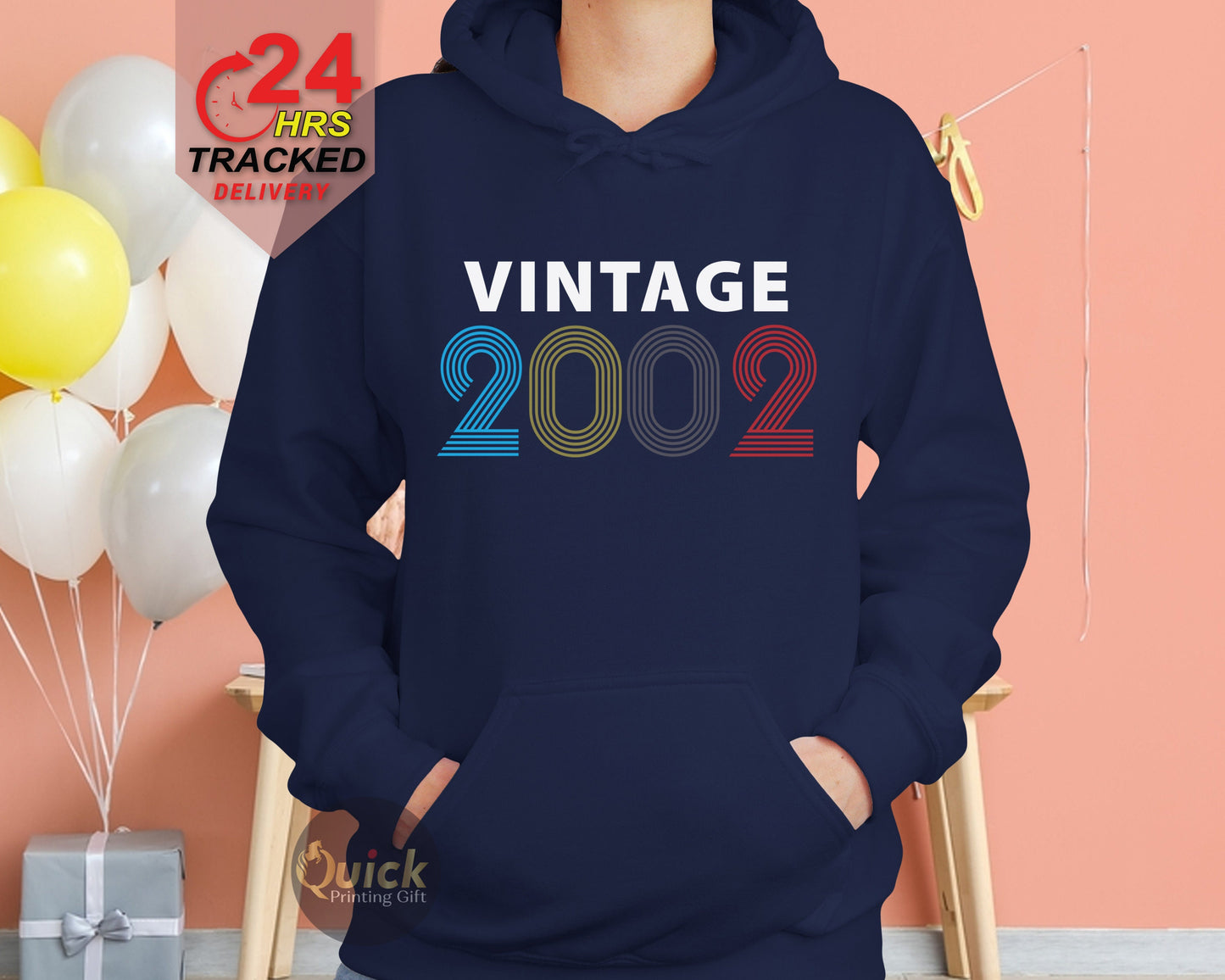 21st Birthday Hoodies for Women Men, 21st Birthday Gift ideas, Unisex Black Hoodie, Birthday Gift for Friend