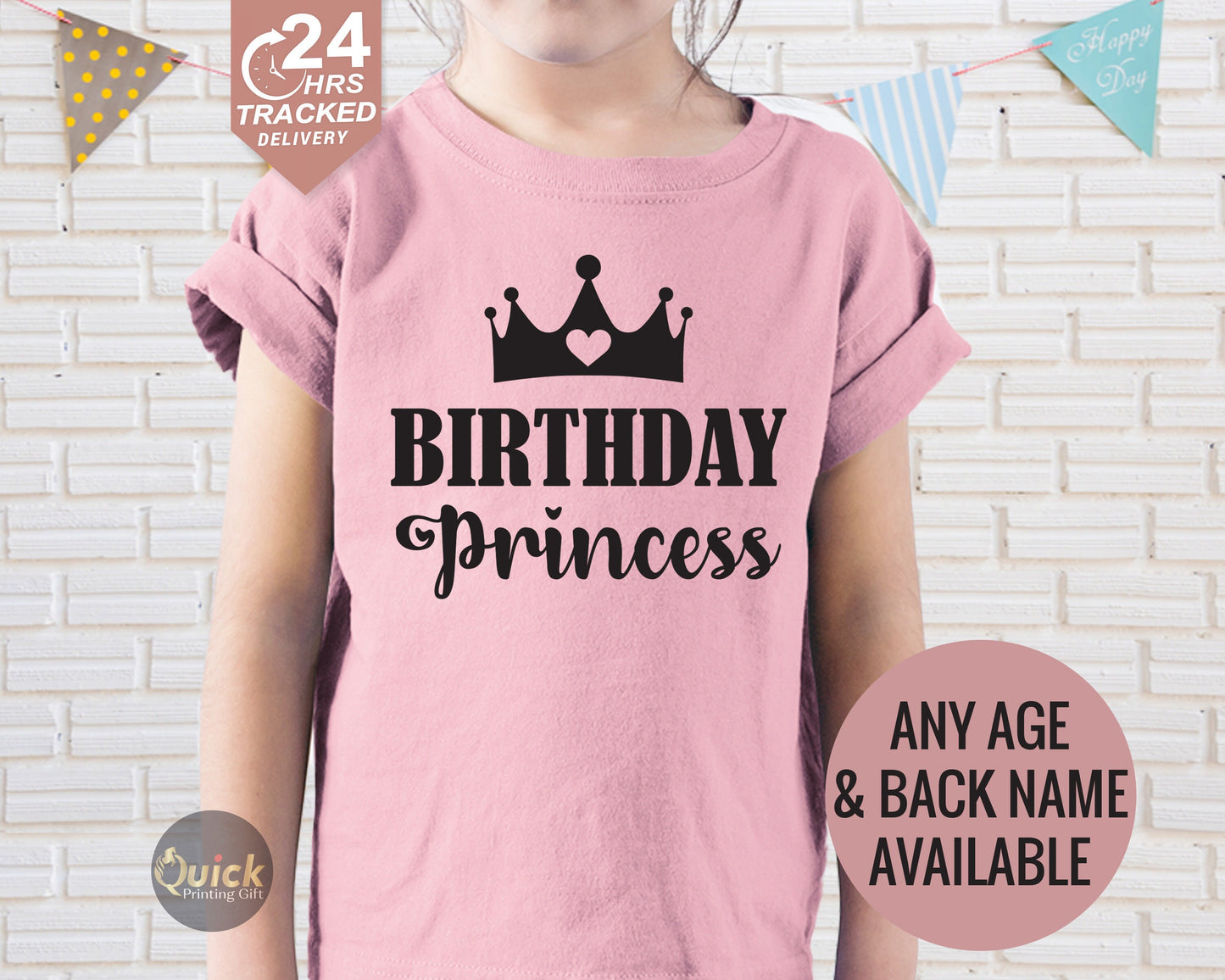 Personalized Birthday T-shirt: Custom Name & Age, Keepsake Gift