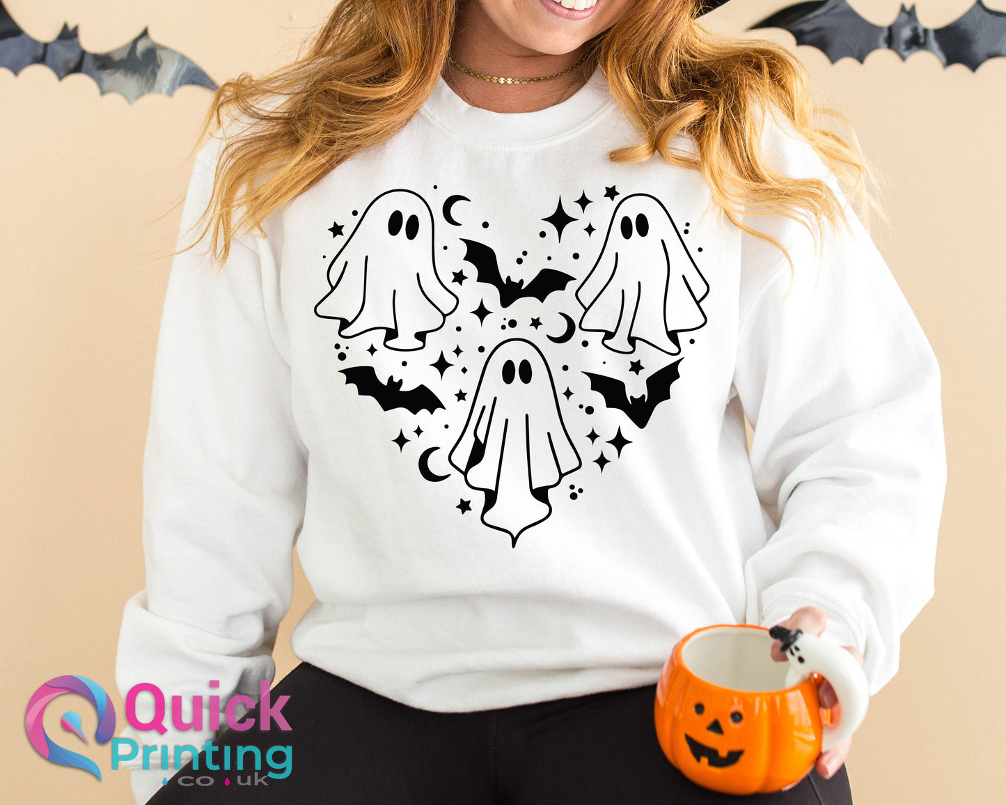 halloween sweatshirt for women, womens costumes, trick or treat, halloween sweatshirt, Halloween Ghost Sweater/Jumper, Halloween Shirt 2024