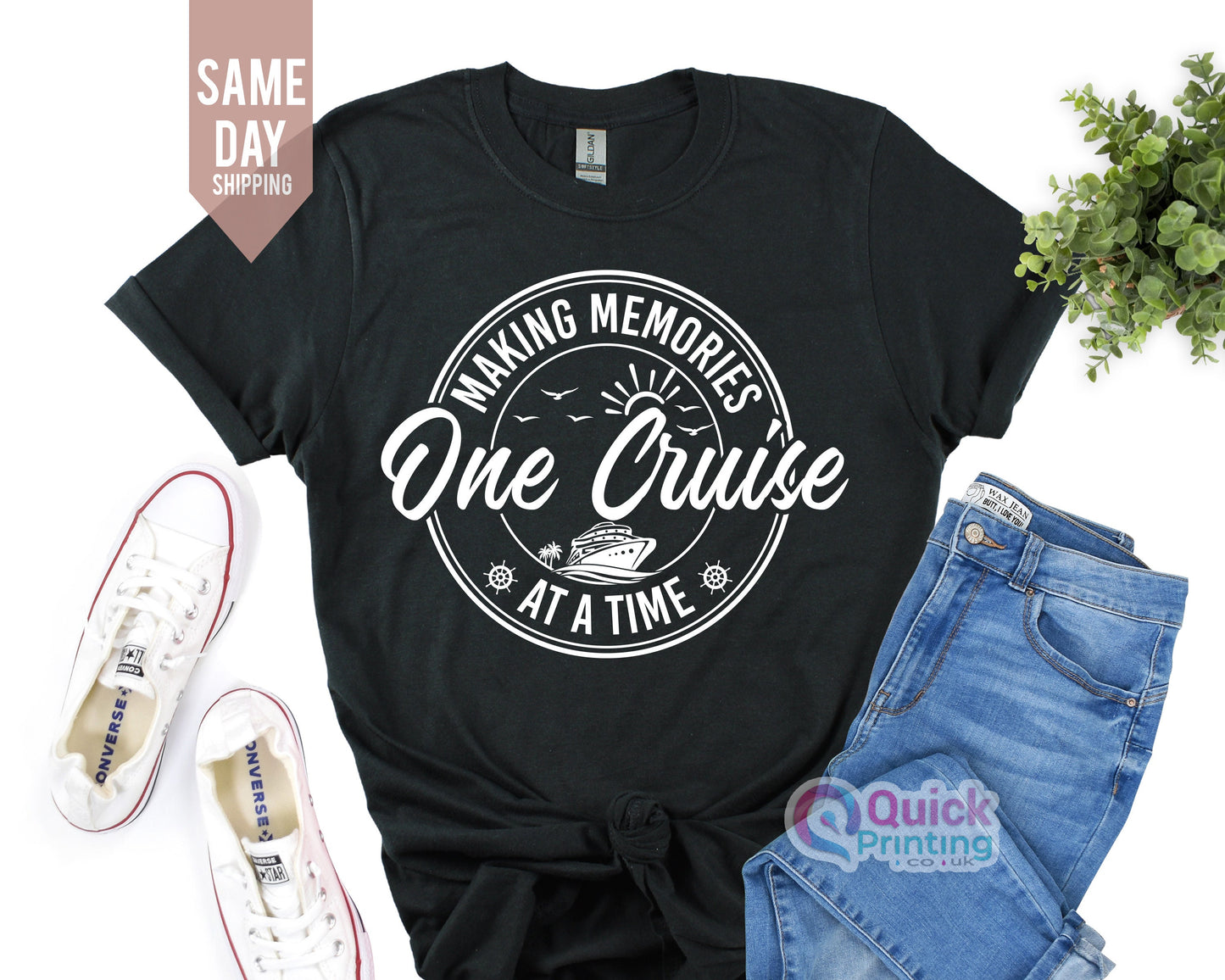 Making Memories One Cruise At A Time Tie Dye Shirts,Cruise Holiday Matching Tshirts, Vacation Vibes, Cruise Party, Birthday group Tshirt