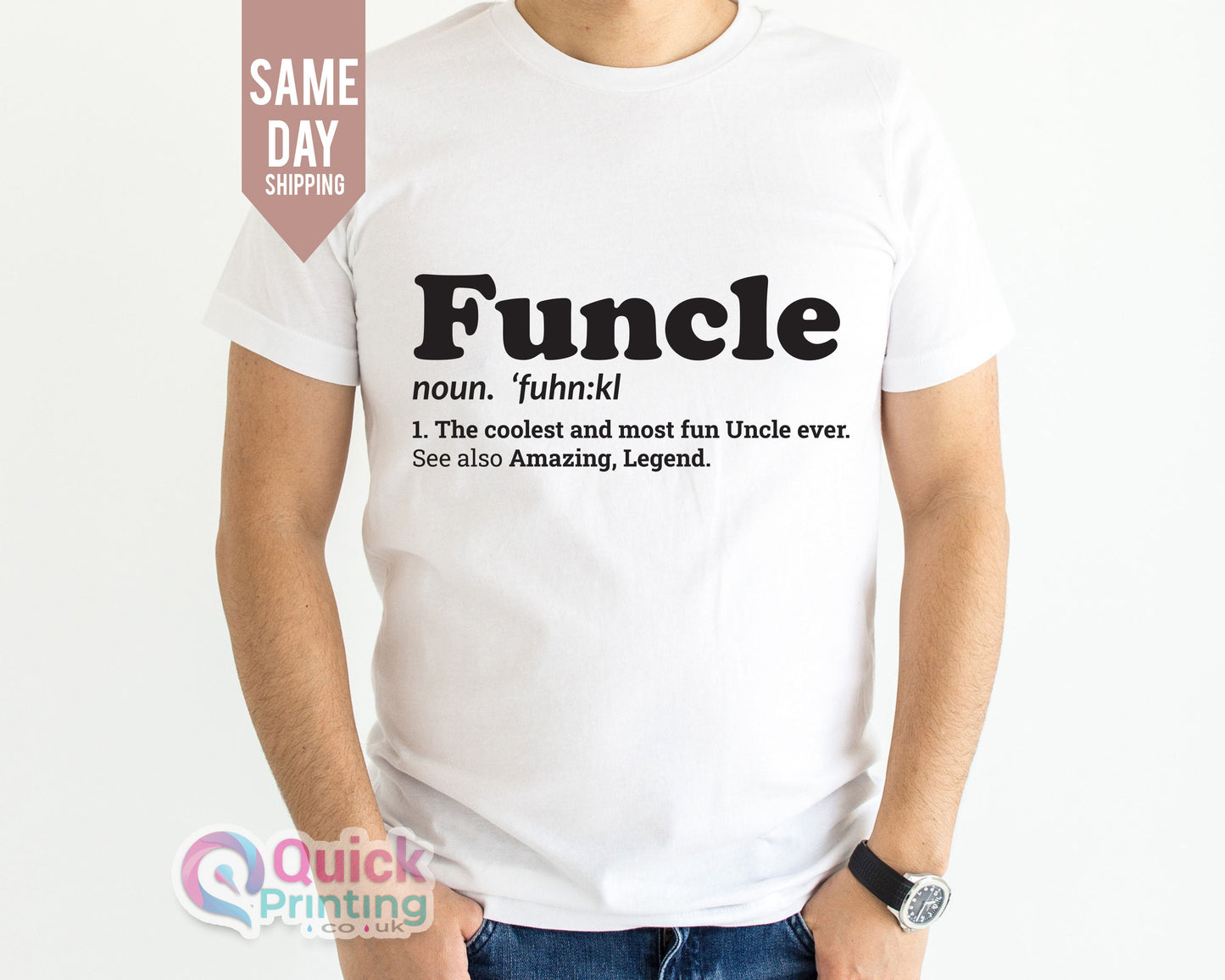 Funcle Definition T-Shirt: Funny Uncle Gift