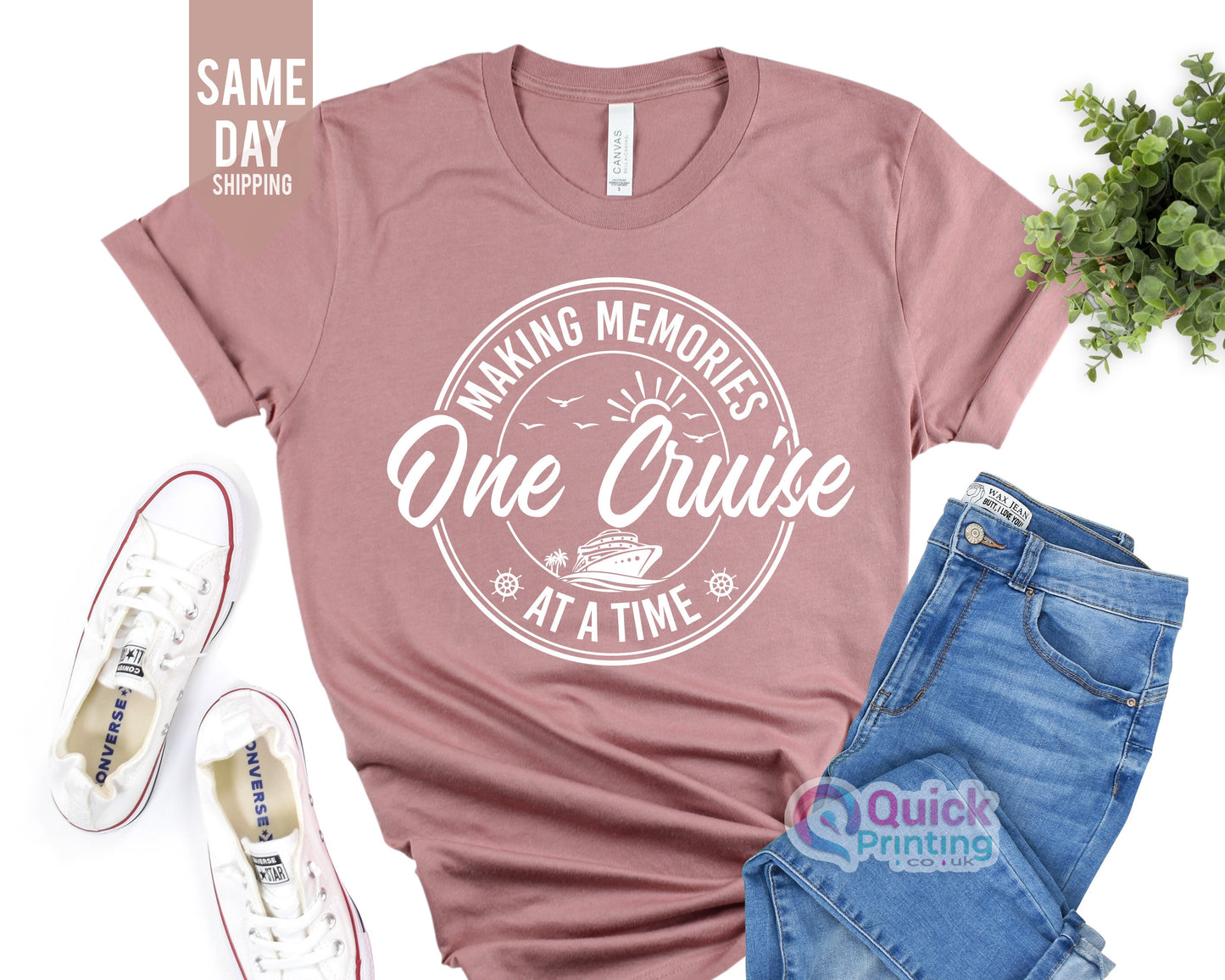 Making Memories One Cruise At A Time Tie Dye Shirts,Cruise Holiday Matching Tshirts, Vacation Vibes, Cruise Party, Birthday group Tshirt