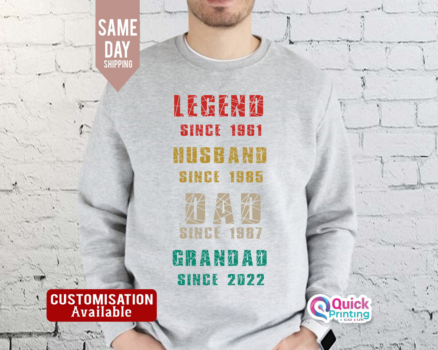Legend Husband Daddy Papa Custom Jumper, Personalized Legend Husband Dad Grandpa Sweatshirt, Jumper For Grandpa, Best Shirt For Papa 2024