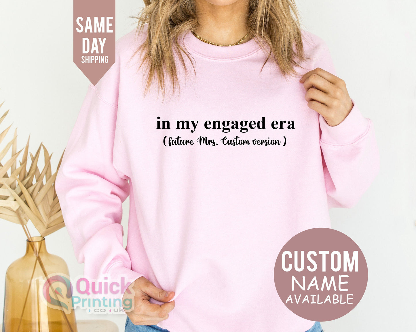 In My Engaged Era Sweatshirt, In My Era Jumper, Custom Era Sweatshirt, Anniversary Gift, Custom Engaged Sweatshirt, Custom Engagement Gift T