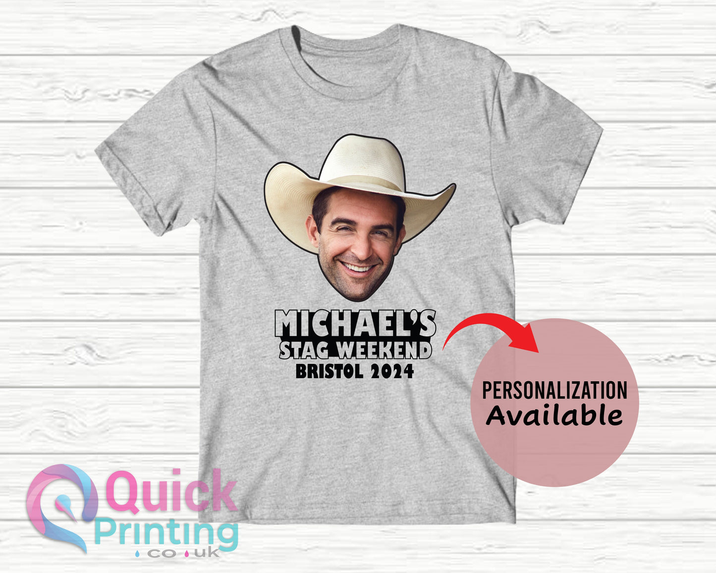 Personalised Stag Do Photo Tshirts, Personalized Stag Do T Shirt For Men, It's Game Over, Stag Do Tops, Stag Weekend, Bachelor Night Tshirt