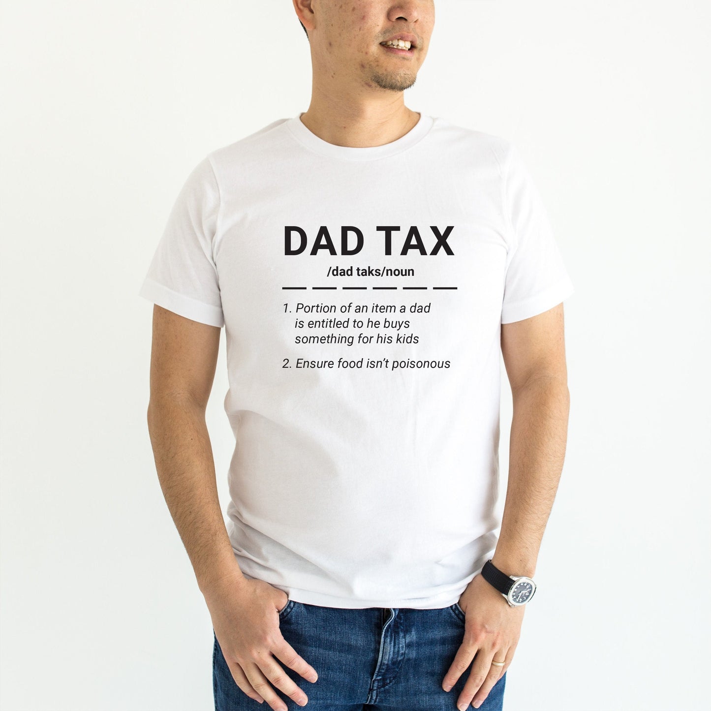 Dad Tax Shirt, Father's Day T-Shirt,Dad T-shirt, Dad Definition Tee 2024, Themed Best Daddy Papa Ever Tshirt, Minimalist Father's Day Shirt