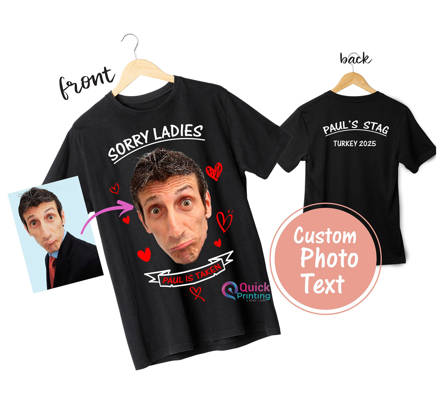 Personalized Stag Do T-Shirt: It's Game Over, Stag Weekend Tee