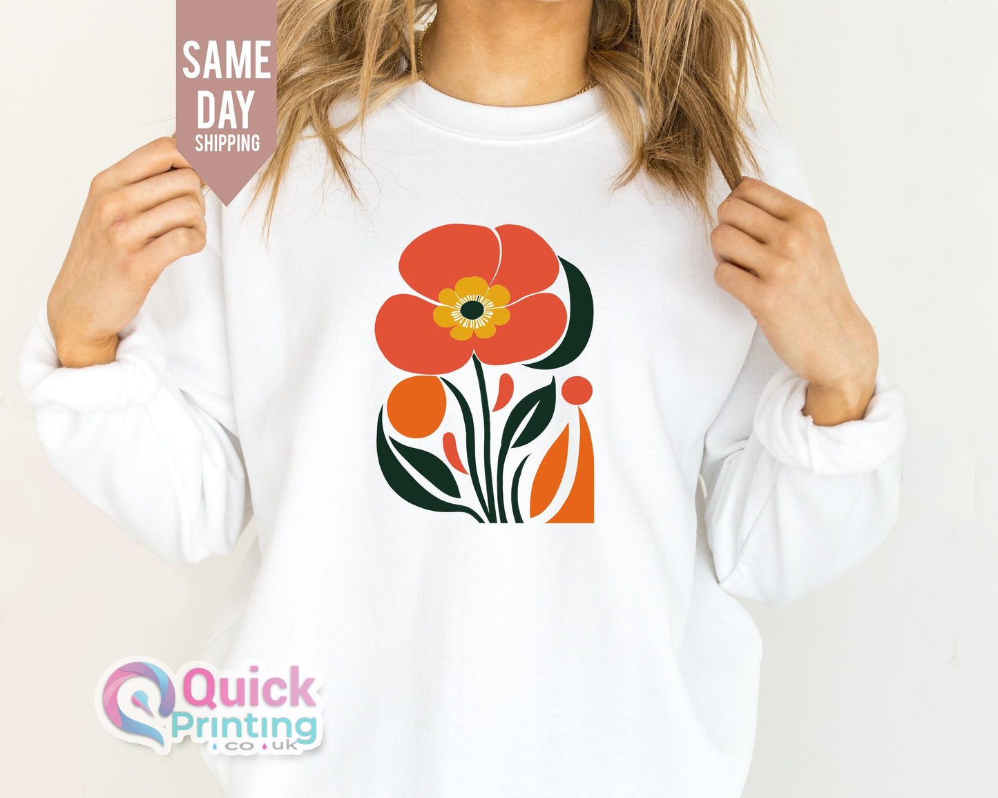 Flower sweatshirt, Flower Crewneck Sweatshirt, Happy Mothers Day Shirt, Floral Sweatshirt For Women, Floral Sweatshirt for Women, Flower