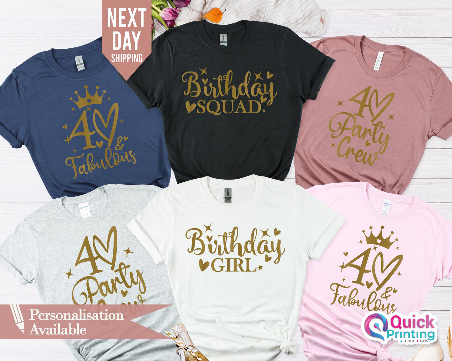 Birthday Tshirt for women, Birthday gift shirt Birthday Party 40th Birthday 1984 Birthday Shirt, Friends Birthday gift Birthday Party Shirts