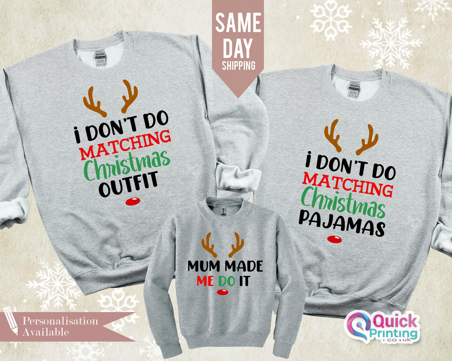 I Don't Do Matching Christmas Outfits Sweatshirt, But I Do Tee, Family Christmas Gift, Christmas Matching Family Sweatshirt, Funny sweater