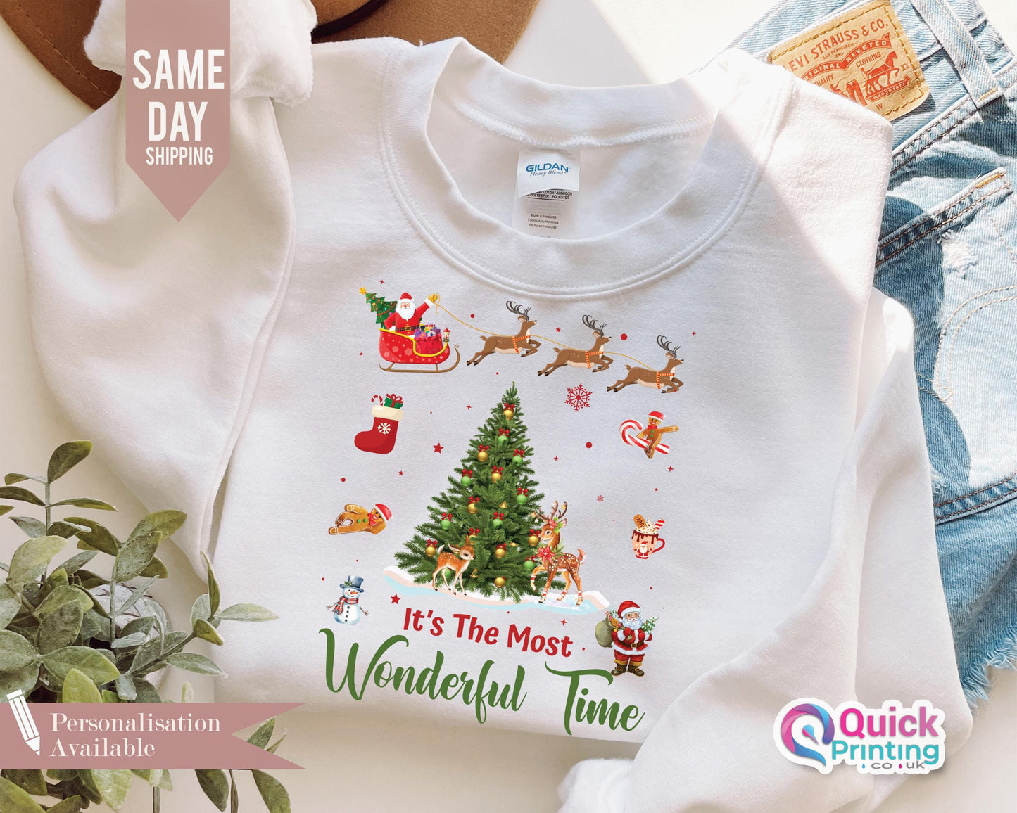 Christmas Tree Sweatshirt: Holiday Family Matching Tee