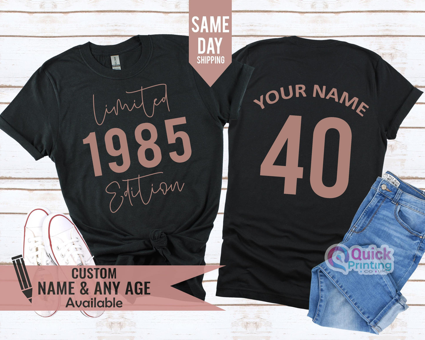 1985 Limited Edition Shirt, 40th Birthday Gifts for Women Man, 40th Birthday Shirt Ladies Unisex, 1985 Birthday Shirt, 1985 Birthday Shirt