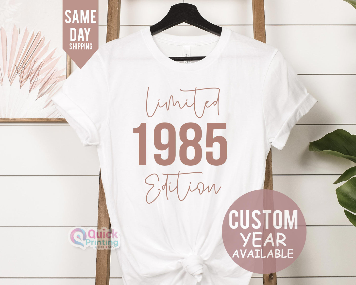 Limited Edition 1985 T-Shirt: 40th Birthday Gift