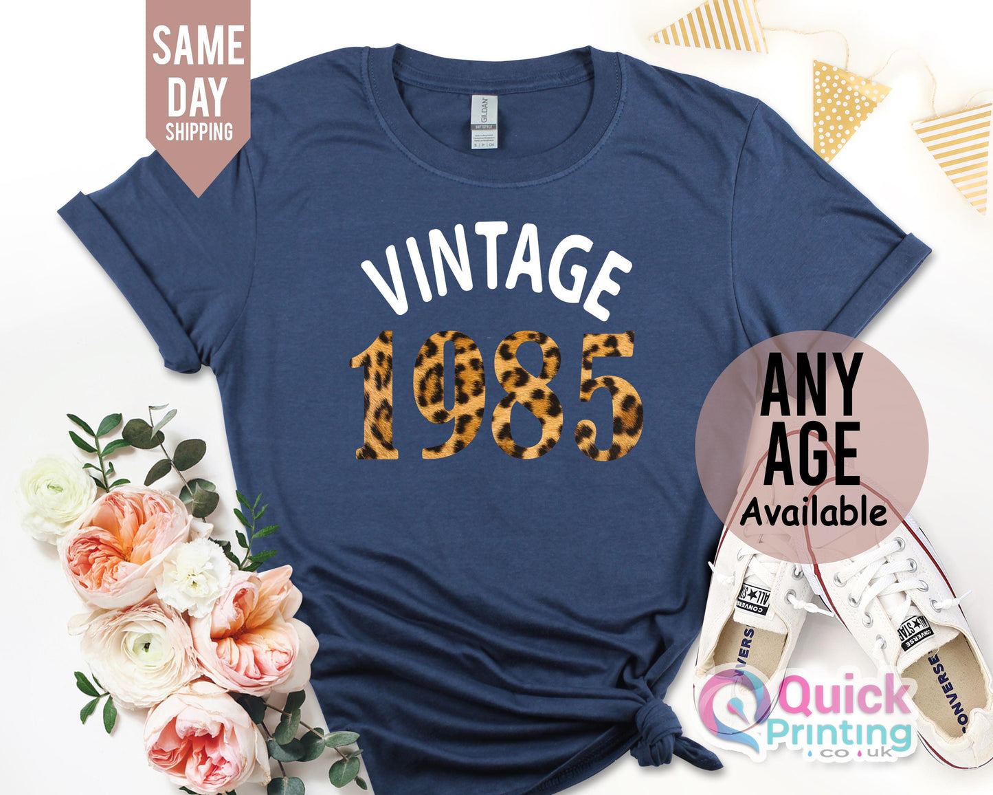 1985 Vintage Birthday T-Shirt: 40th Birthday Gift for Mum