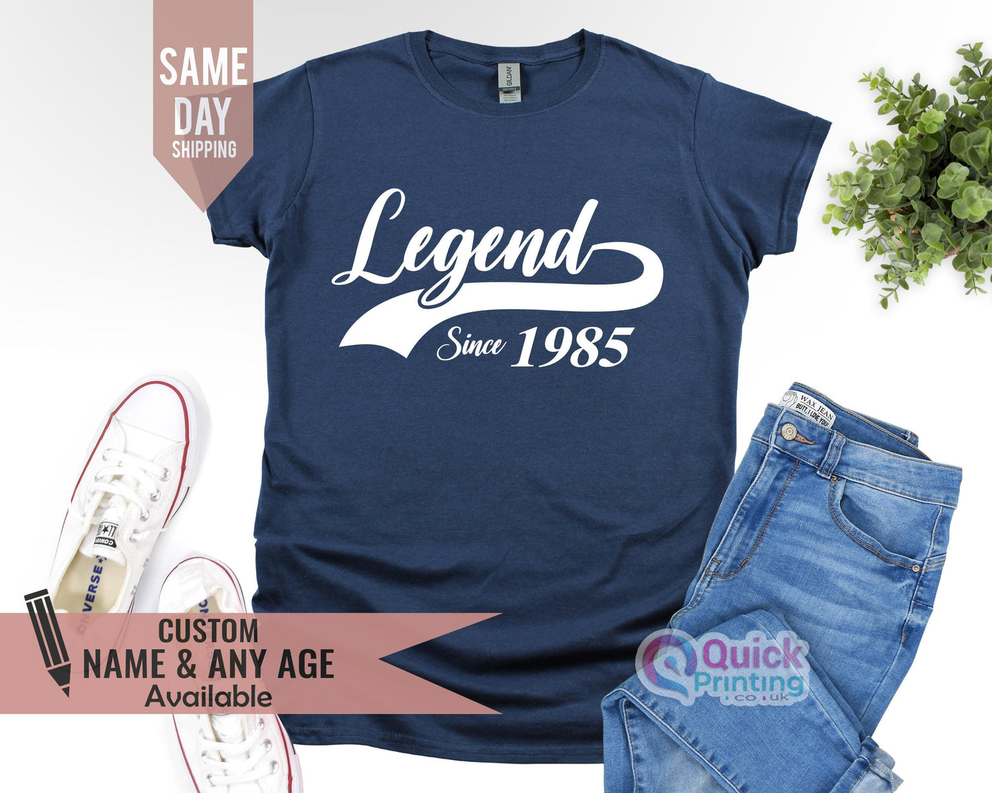 Legend Since 1985 T-Shirt: 50th Birthday Gift