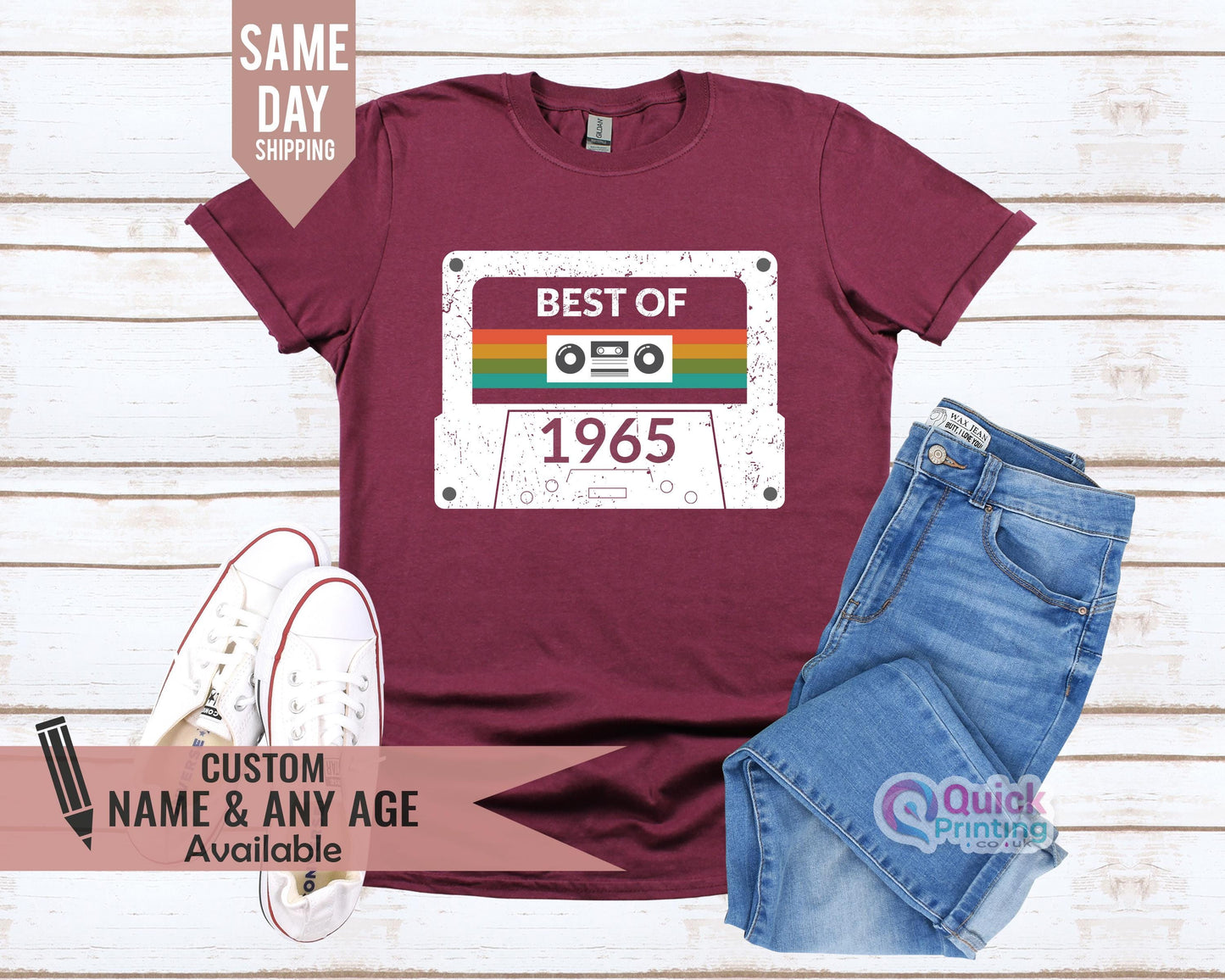Best Of 1965 Shirt, Vintage 1965 T Shirt, 60th Birthday Gift For Men, Husband Birthday Tee, fiftieth gift ideas, 60th Happy Birthday tee