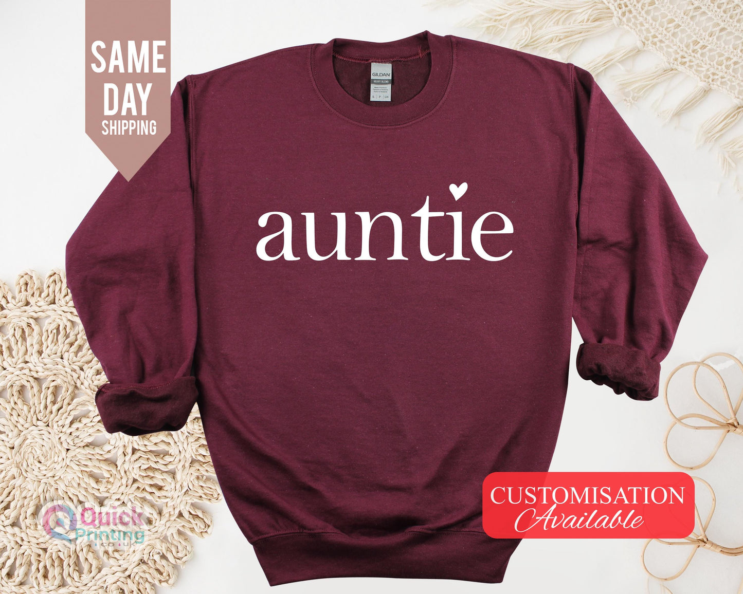 Auntie Sweatshirt, Cool Aunts Club Sweatshirt, Auntie Tee, New Auntie Shirt, Pregnancy Announcement Jumper for Aunt, Gift for Aunt to Be