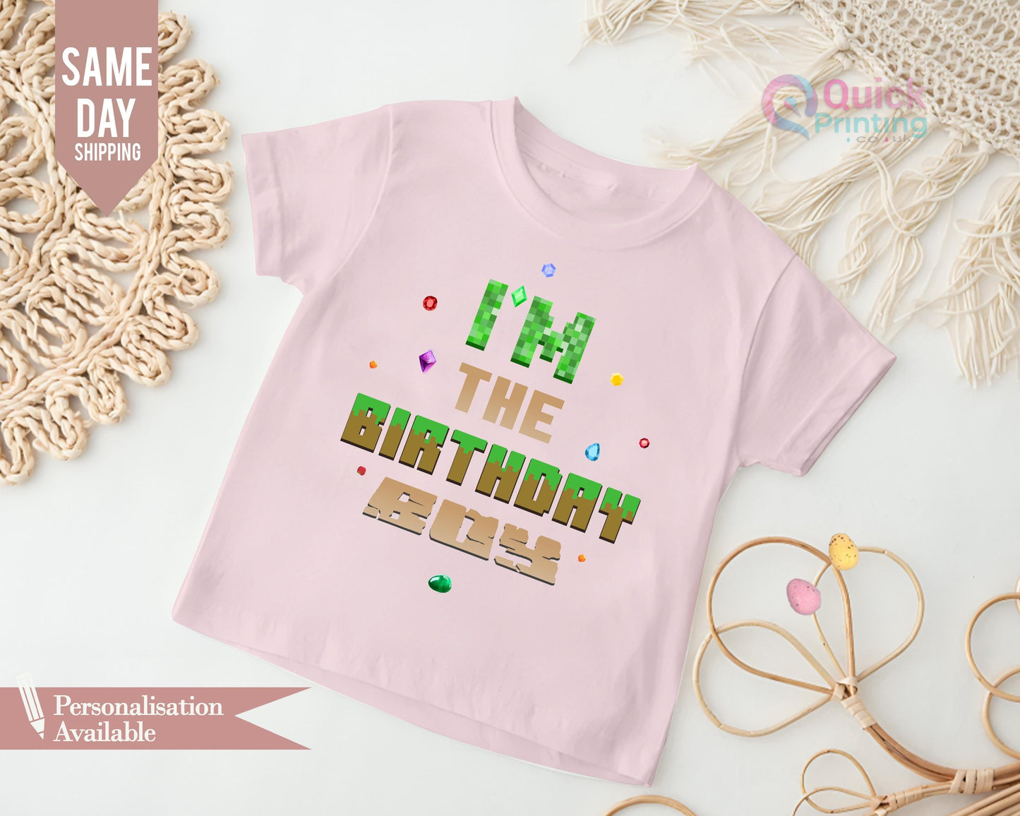 Personalised Birthday Boy, I'm two T-shirt, birthday gift t shirt, Boys birthday shirt, Grandson Birthday Gift , kids tee,Happy Birthday Tee