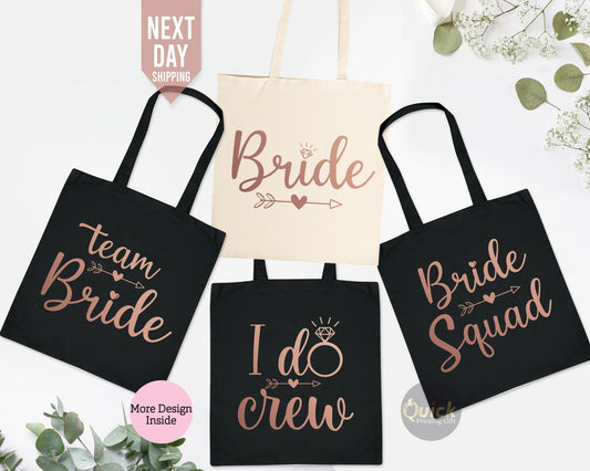 Personalized Wedding Tote Bag