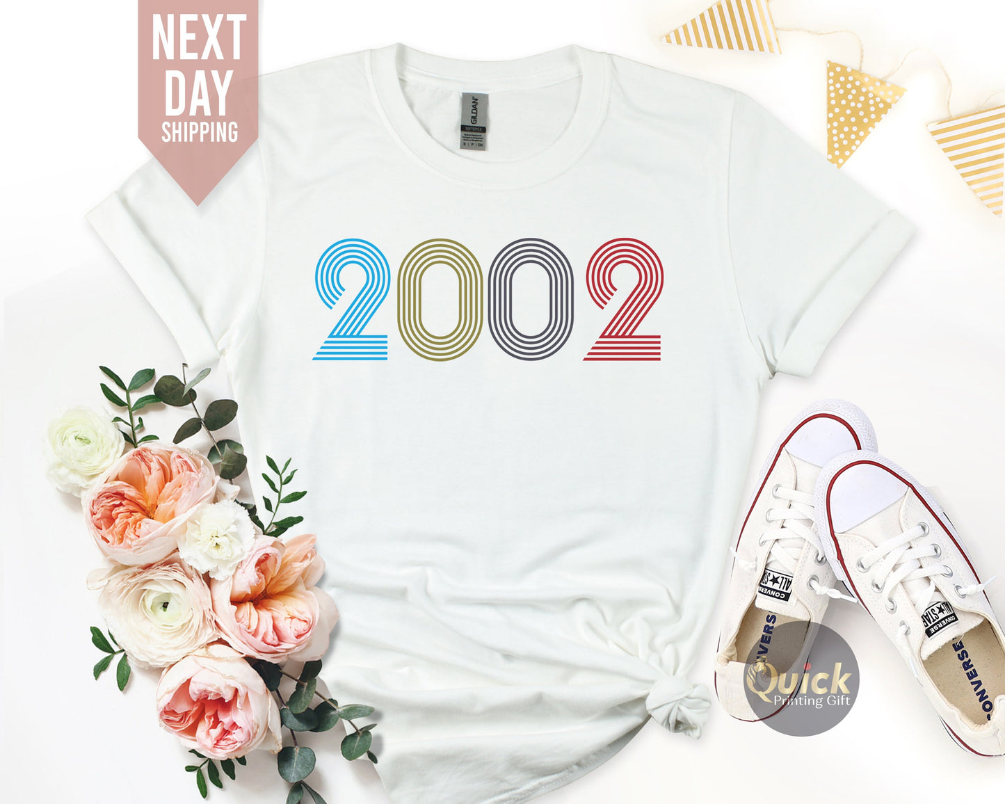 21st Birthday Shirt for Girls Boys, 2002 Birthday T Shirt, 21st Birthday Gifts for her, Birthday Party Shirt, Birthday Gift for Friend