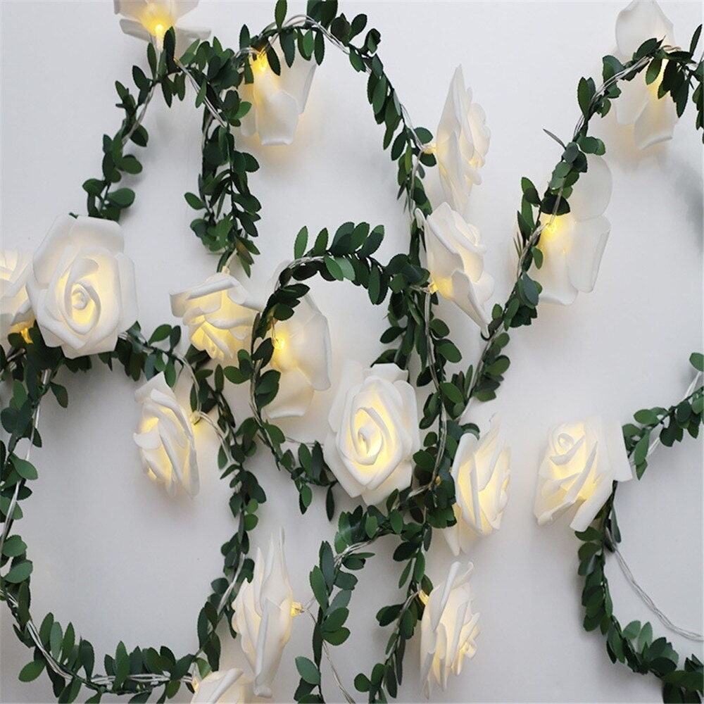 Christmas Garland String Lights 5m 50pcs USB Operated, Christmas Home Garden Decoration Light, Christmas Led Lights Outdoor, Xmas Ornaments