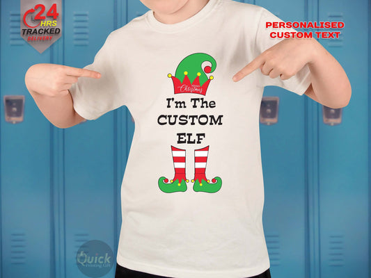 Custom Elf Kids T-Shirt!
