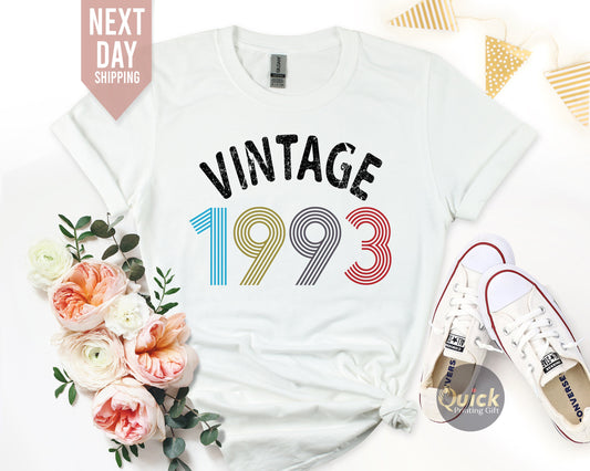 Vintage 1993 Birthday Shirt