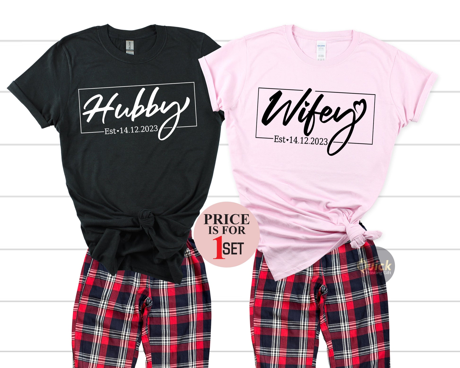 Wifey and Hubby Shirt