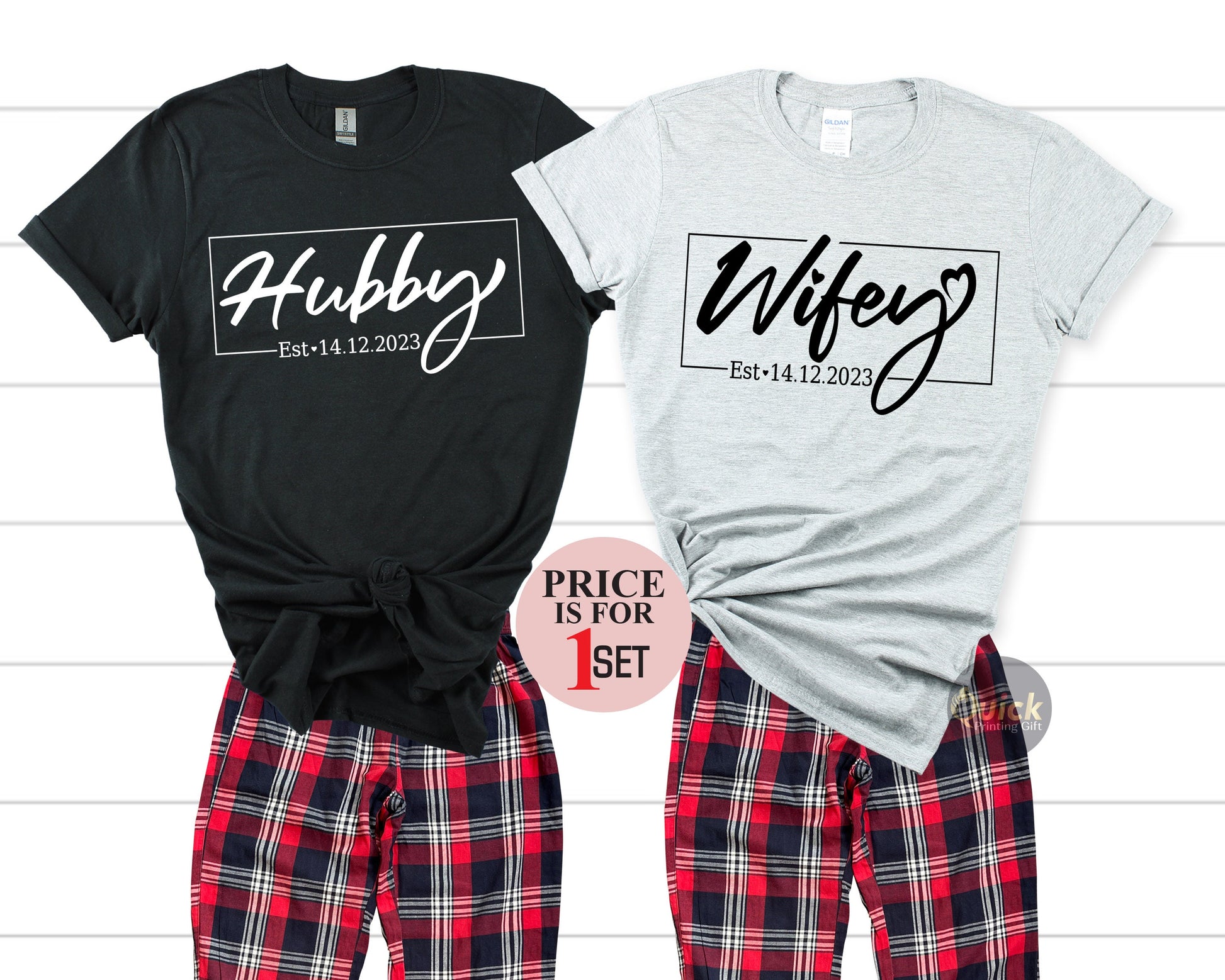 Wifey and Hubby Shirt