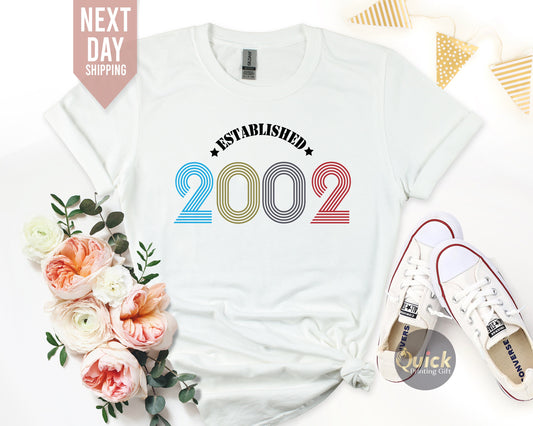 Established 2002 T-Shirt