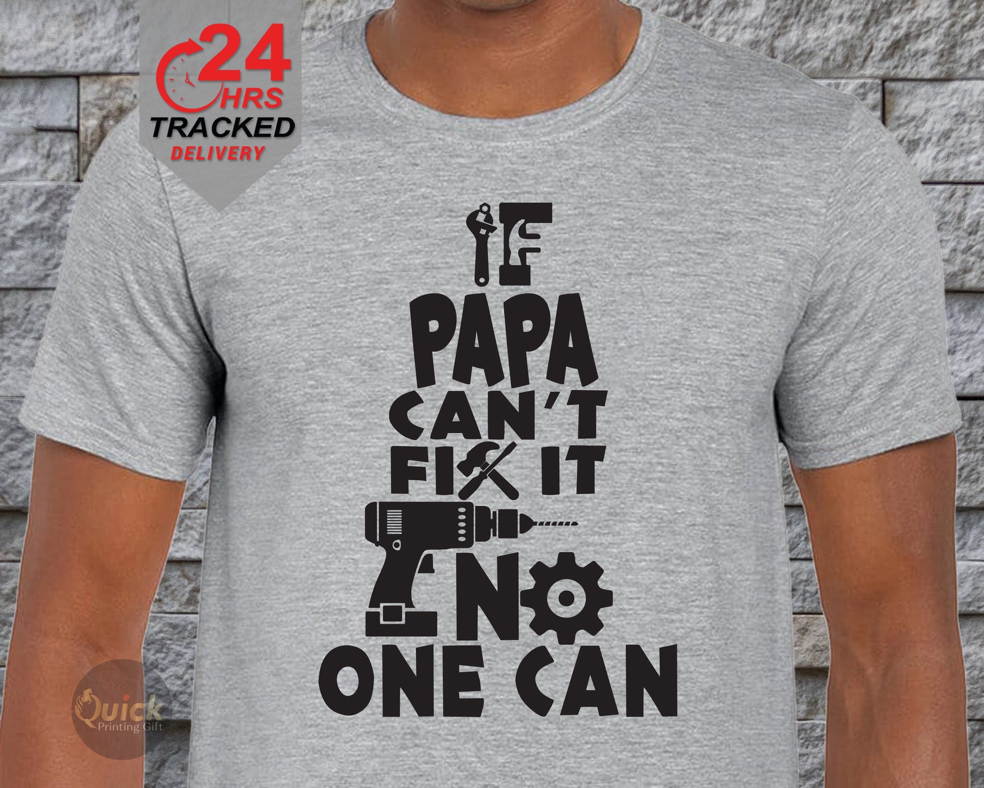 If Papa Can't Fix-It No One Can Tshirt