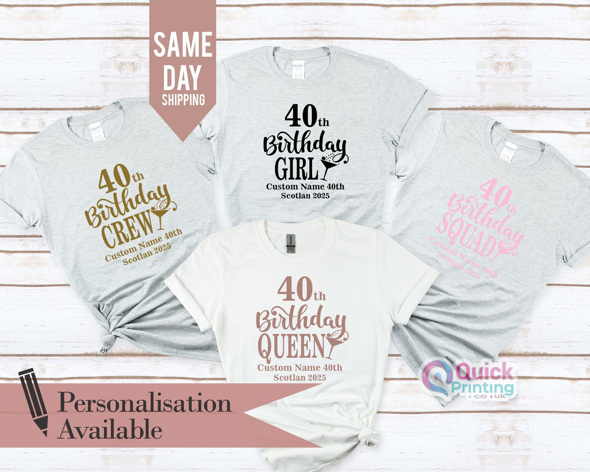 40th Birthday Queen Shirt, Women 40th Birthday Queen Shirt, 40th birthday queen shirt funny, Men 40th birthday queen shirt, 40th birthday queen shirt for her, 40th birthday shirt, 40th birthday t shirts, 40th birthday tshirt, 40th birthday tee shirts, 40th t shirts, 40 year birthday shirt, forty birthday shirt, 40th birthday shirt ideas, turning 40 shirts, 40th birthday t shirt ideas, 40 and fabulous shirt, funny 40th birthday shirts, custom 40th birthday shirts, 40th birthday shirts for group