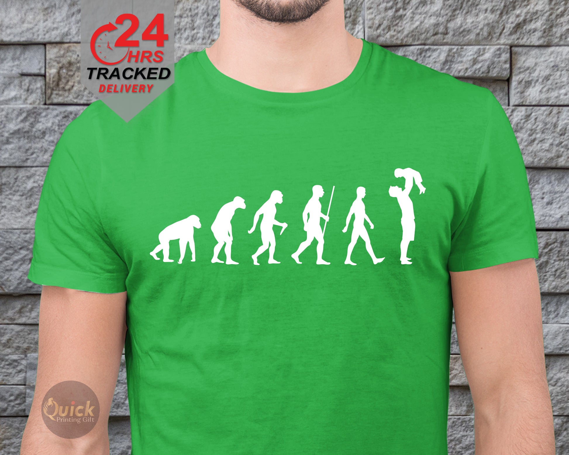 Evolation Mans Tshirt