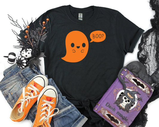 Boo Funny Halloween shirts, Matching Family Shirt,  Halloween Party Costume T-Shirt, Spooky Kids Shirt, Halloween Gift 2024, Happy Halloween