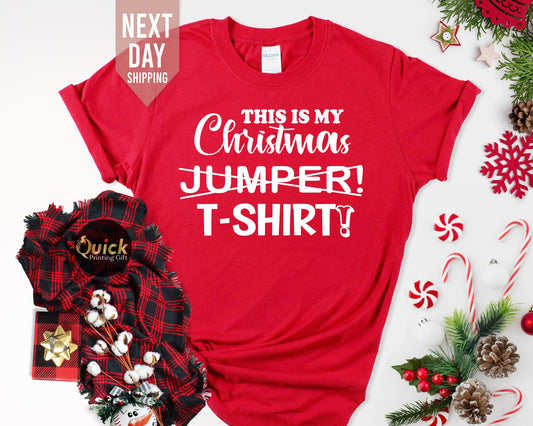 Funny Christmas T-Shirt: Holiday Xmas Jumper Tee