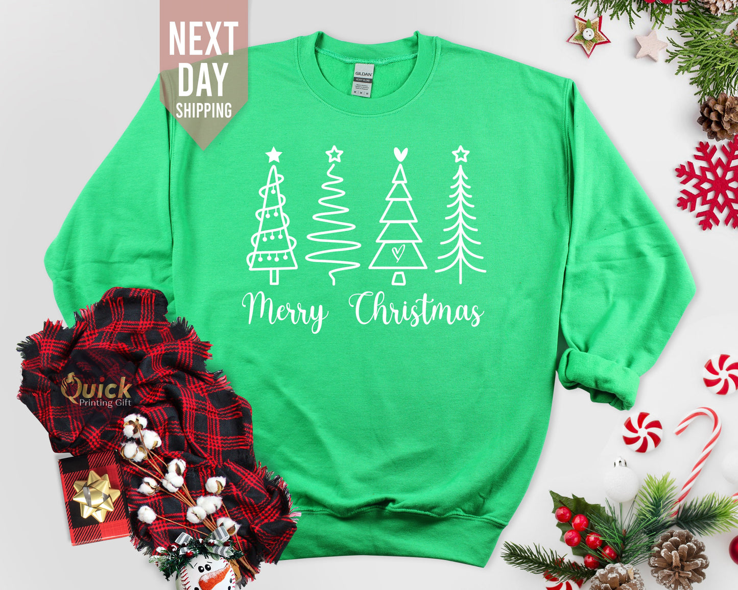 Merry Christmas Jumper: Matching Family Holiday Sweatshirt