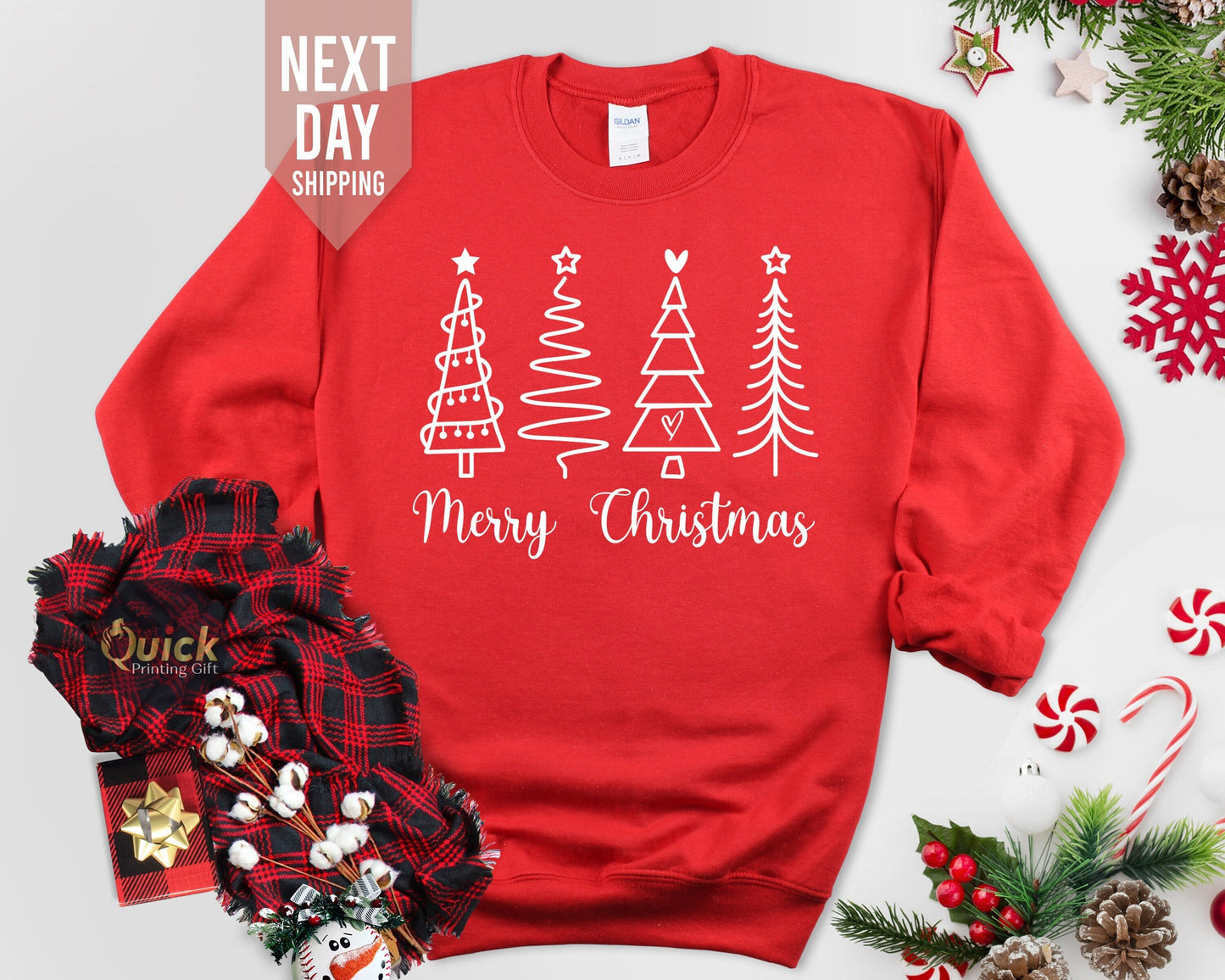 Merry Christmas Jumper: Matching Family Holiday Sweatshirt