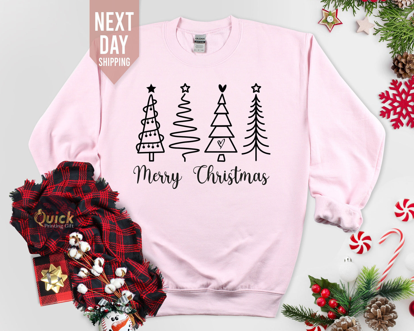 Merry Christmas Jumper: Matching Family Holiday Sweatshirt