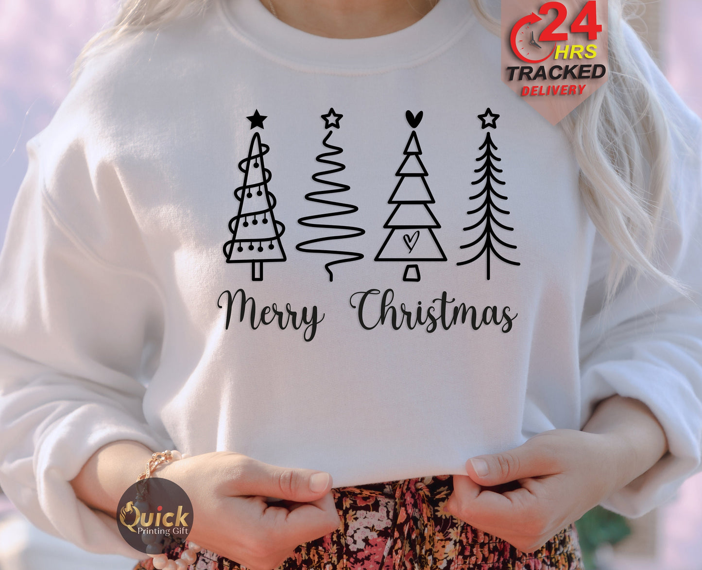 Merry Christmas Jumper: Matching Family Holiday Sweatshirt