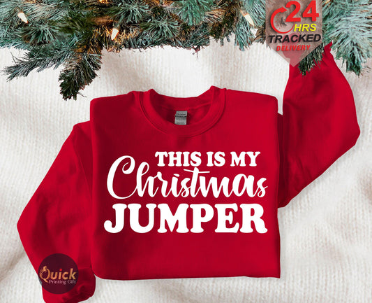 Matching Family Christmas Jumper, Christmas Sweater for Women Men, Funny Christmas sweatshirt Kids, Christmas Party Jumper for School Office