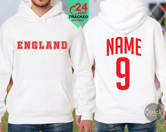 England Football World Cup 2022 Hoodie, England Fan Hoodie, England Football Sweatshirt, Christmas Gift for Friend