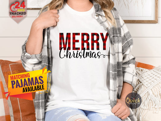 Merry Christmas T-Shirt: Matching Family Xmas Outfit