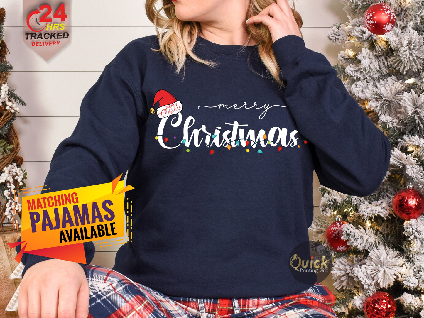 Merry Christmas Sweatshirt: Holiday Jumper for Women and Men