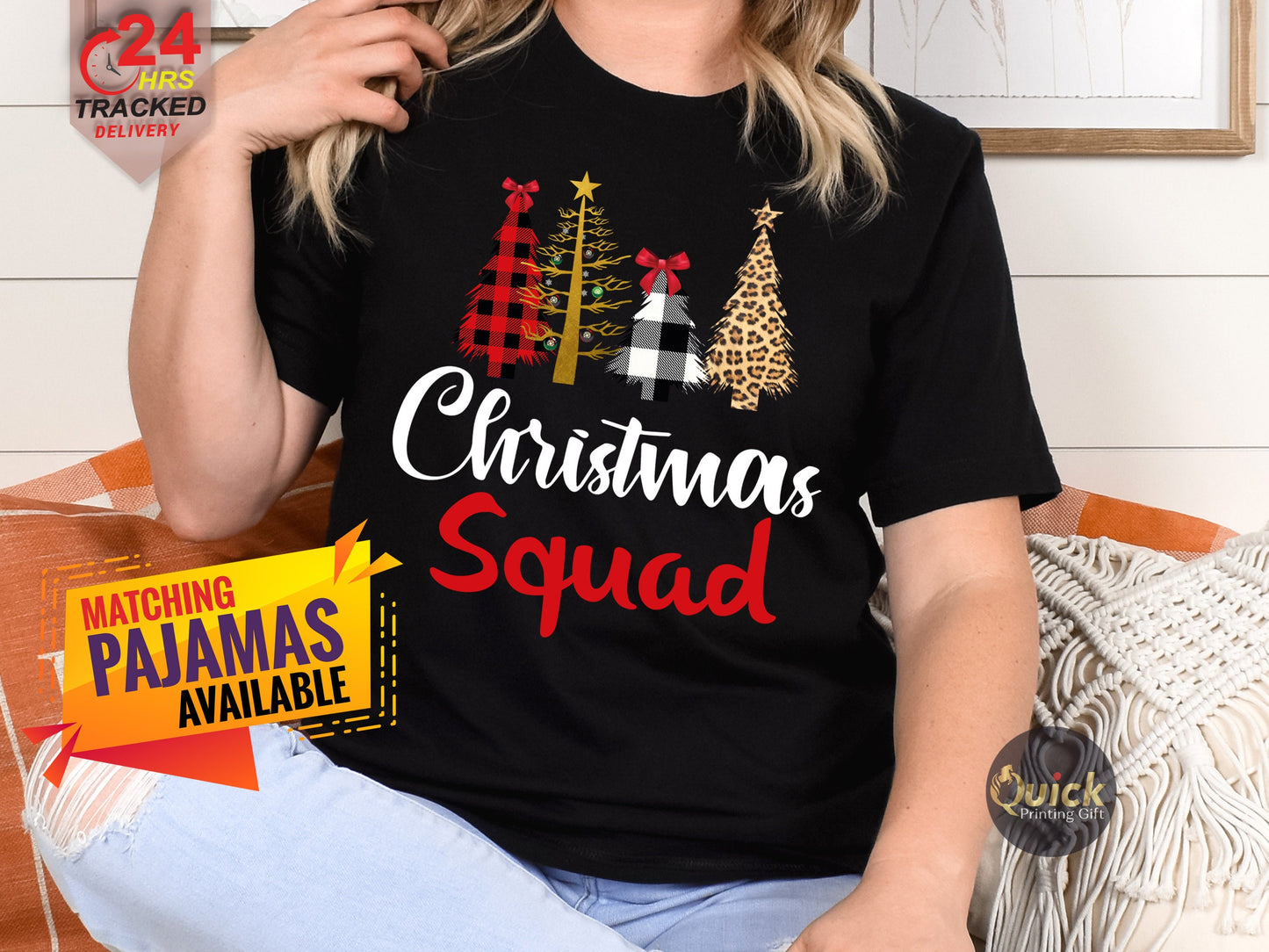 Christmas Squad T-Shirt: Family Holiday Matching Tee