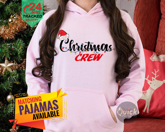 Christmas Squad Hoodie: Funny Matching Family Sweatshirt